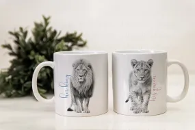 Sketch Design - Lion/Lioness Mug