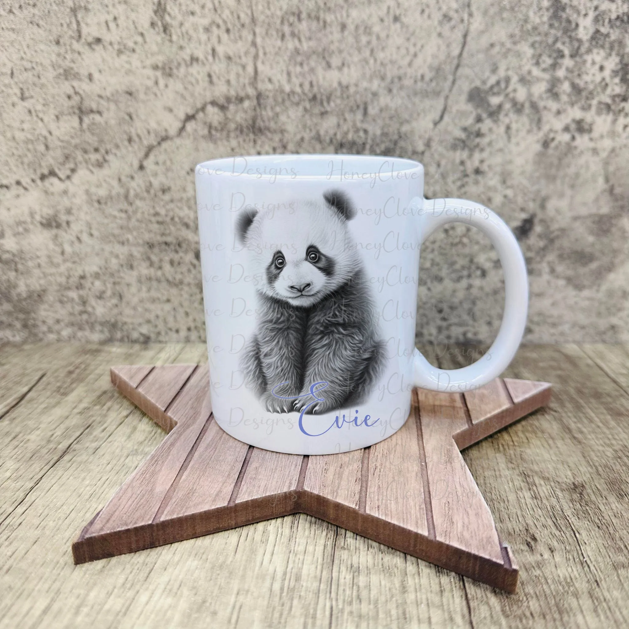 Sketch Design Panda Mug