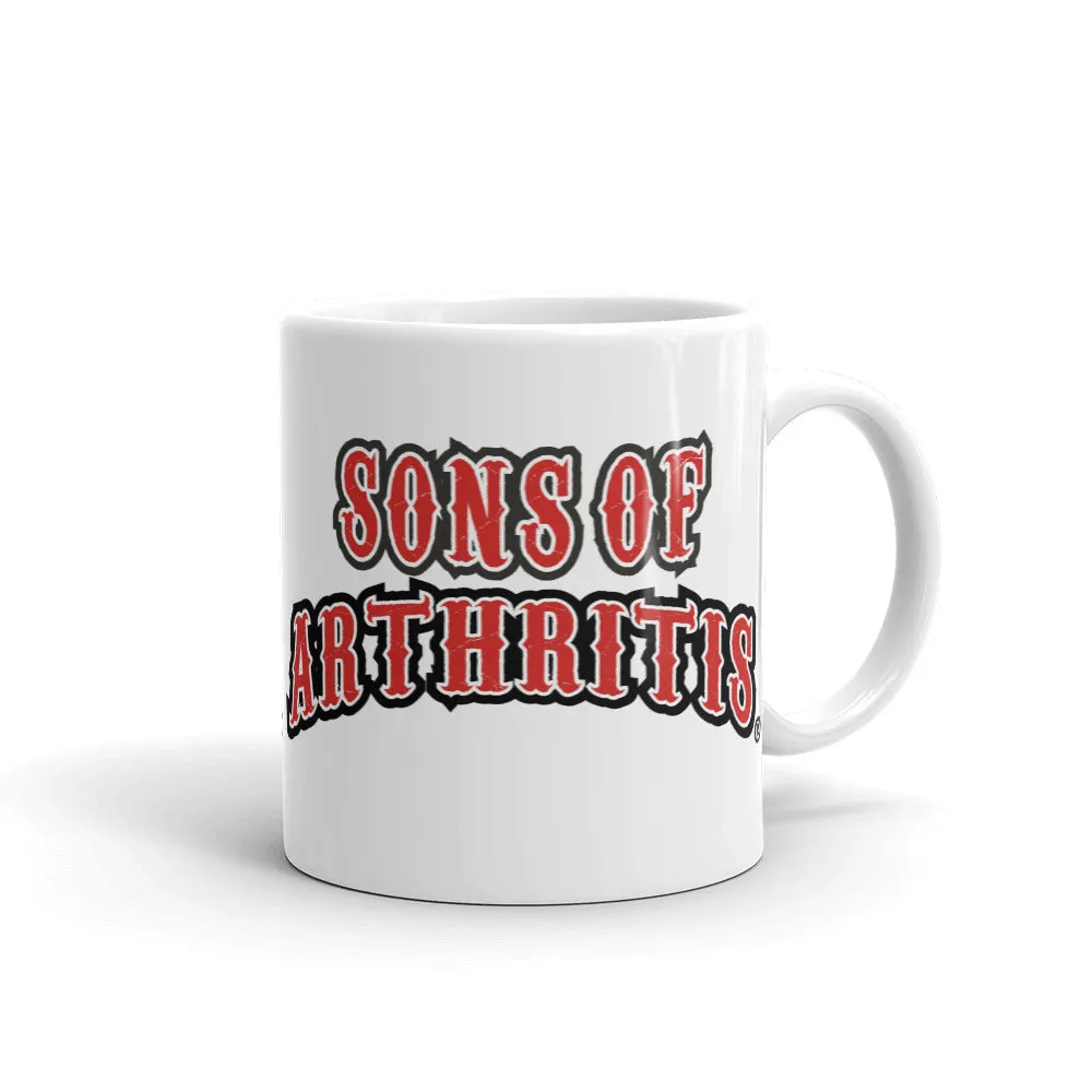 SONS OF ARTHRITIS NEVER FORGET COFFEE MUG