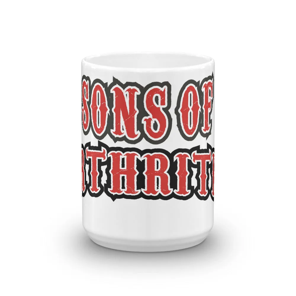 SONS OF ARTHRITIS NEVER FORGET COFFEE MUG