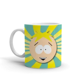 South Park Butters Face White Mug