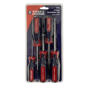 Spear & Jackson 5 Piece Screwdriver Set - SD5PS