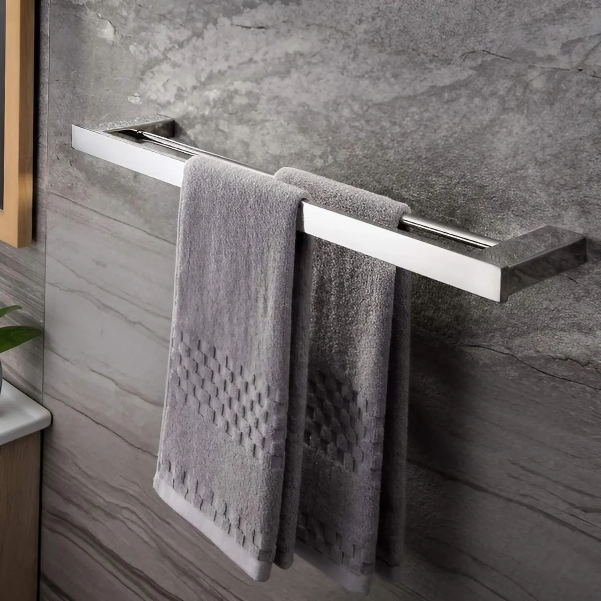 Stainless Steel Wall Mount Bath Towel Bar