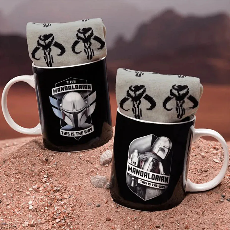 Star Wars - The Mandalorian Mug & Sock Gift Set