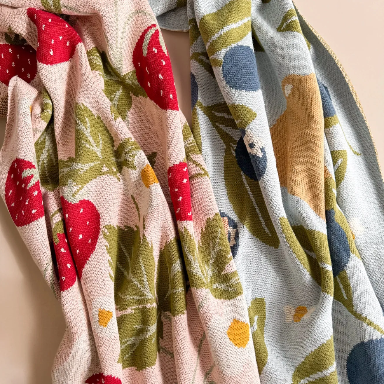 Strawberry Bunny Blanket - Blueberry Hill