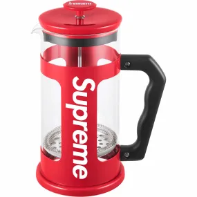 Supreme x Bialetti 8-Cup French Coffee Press (Made in Italy)