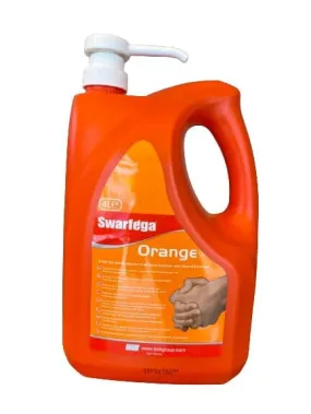 Swarfega® Orange Heavy Duty Hand Cleaner Cleanser With Pump | Model: SWAR-ORANGE