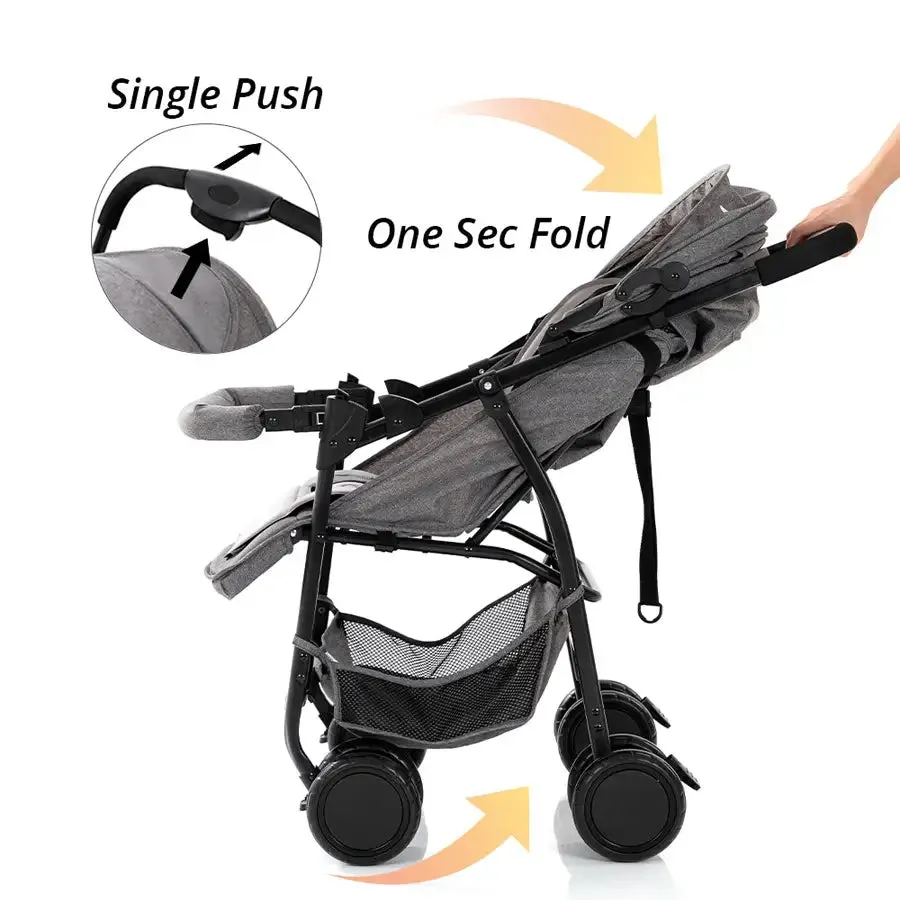 Teknum Trip Plus Stroller (Grey)