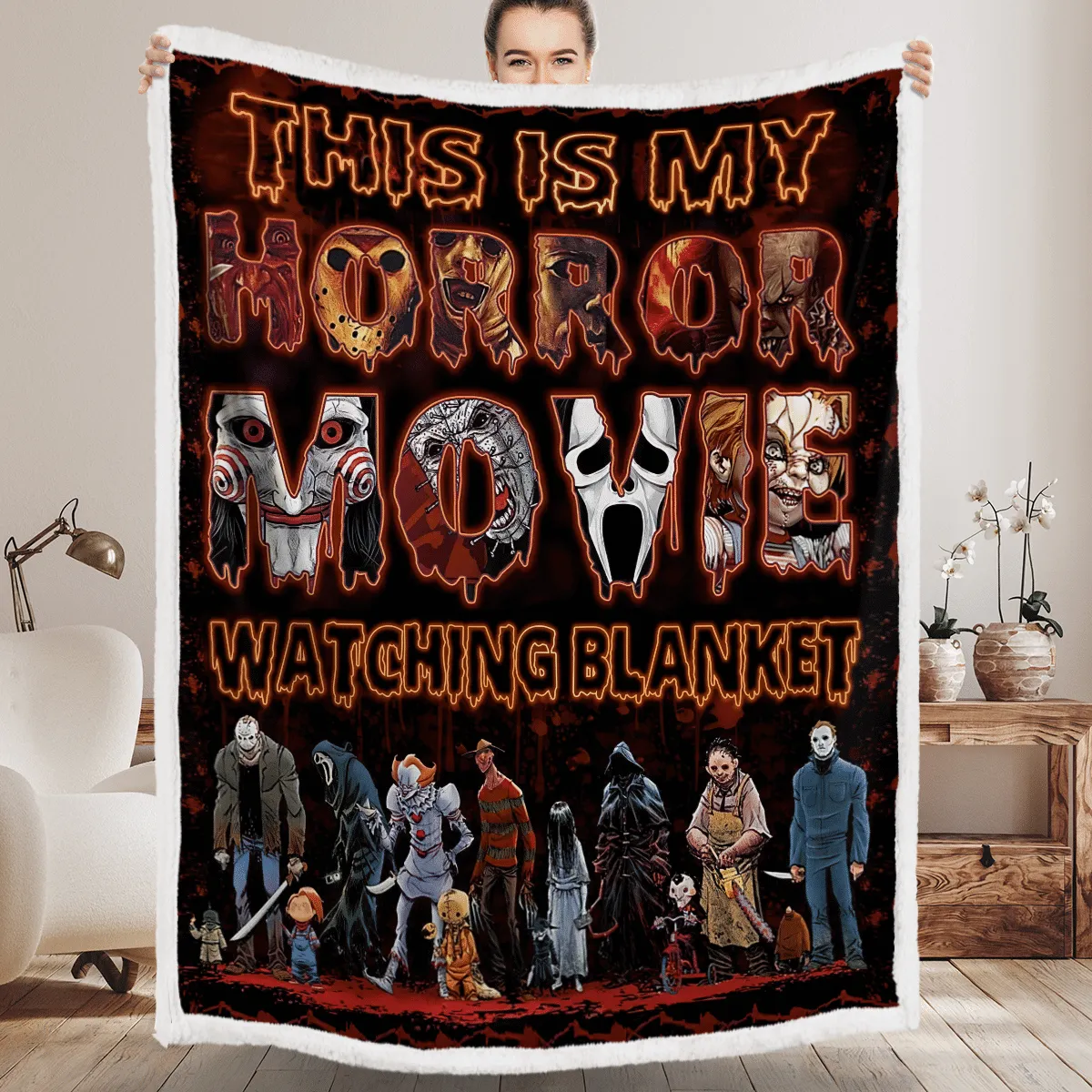 This Is My Horror Movie Watching Blanket 02