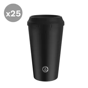 TOPL Flow360° / Stroll Reusable Cup - Charcoal (12oz) - Bundle of 25