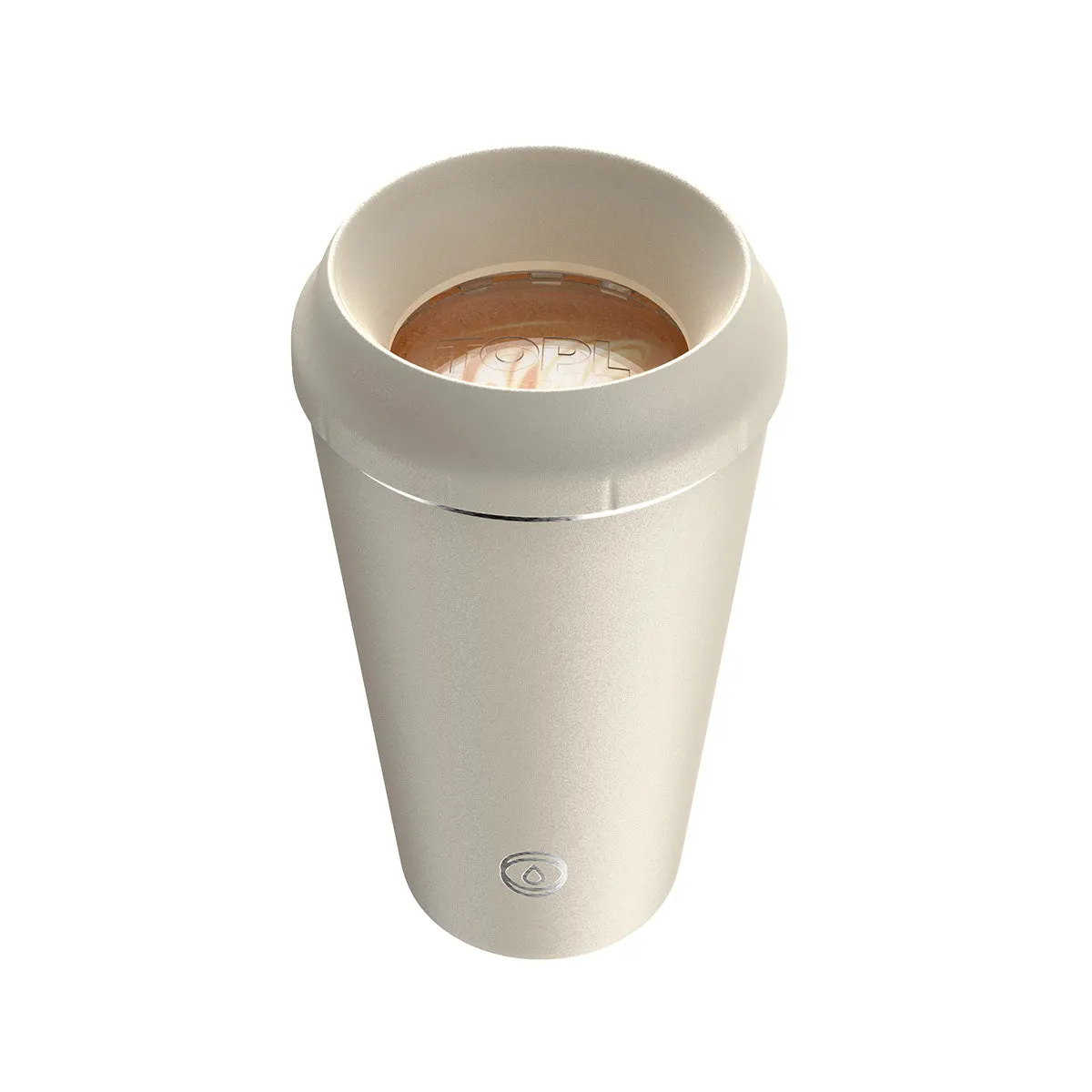 TOPL Flow360° / Stroll Reusable Cup - Oatmeal (12oz) - Bundle of 25