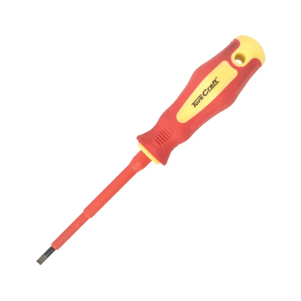 TORK CRAFT SCREWDRIVER INSULATED SLOT 0.8X4X100MM VDE