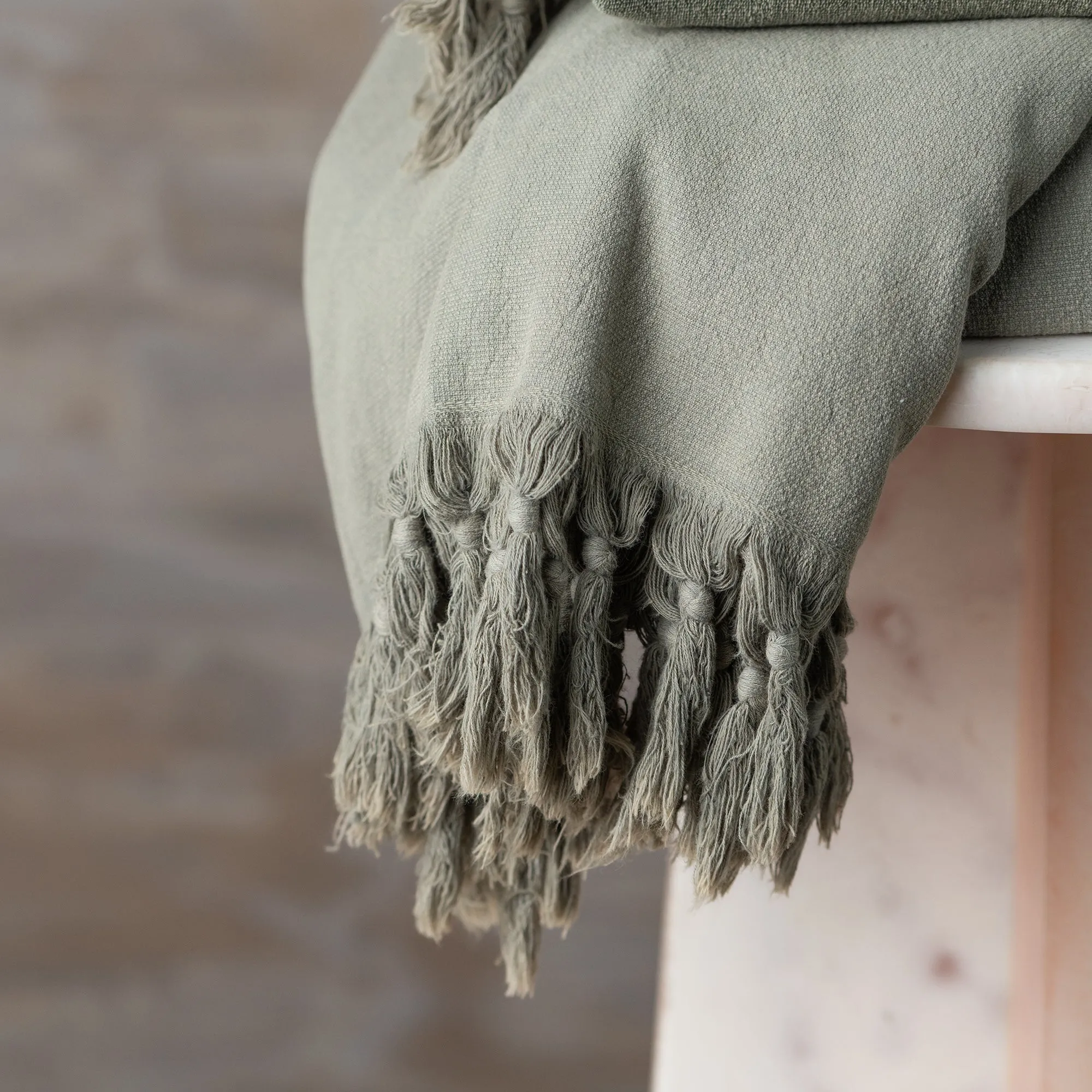 Vintage Wash Towel Collection | Wash Olive