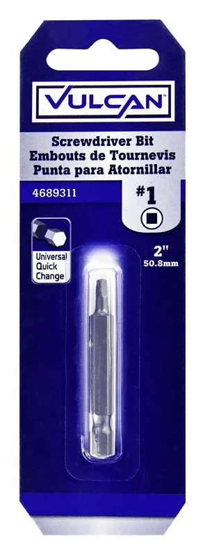 Vulcan 305891OR Screwdriver Bit, S2 Chrome Molybdenum Steel :CD: QUANTITY: 1