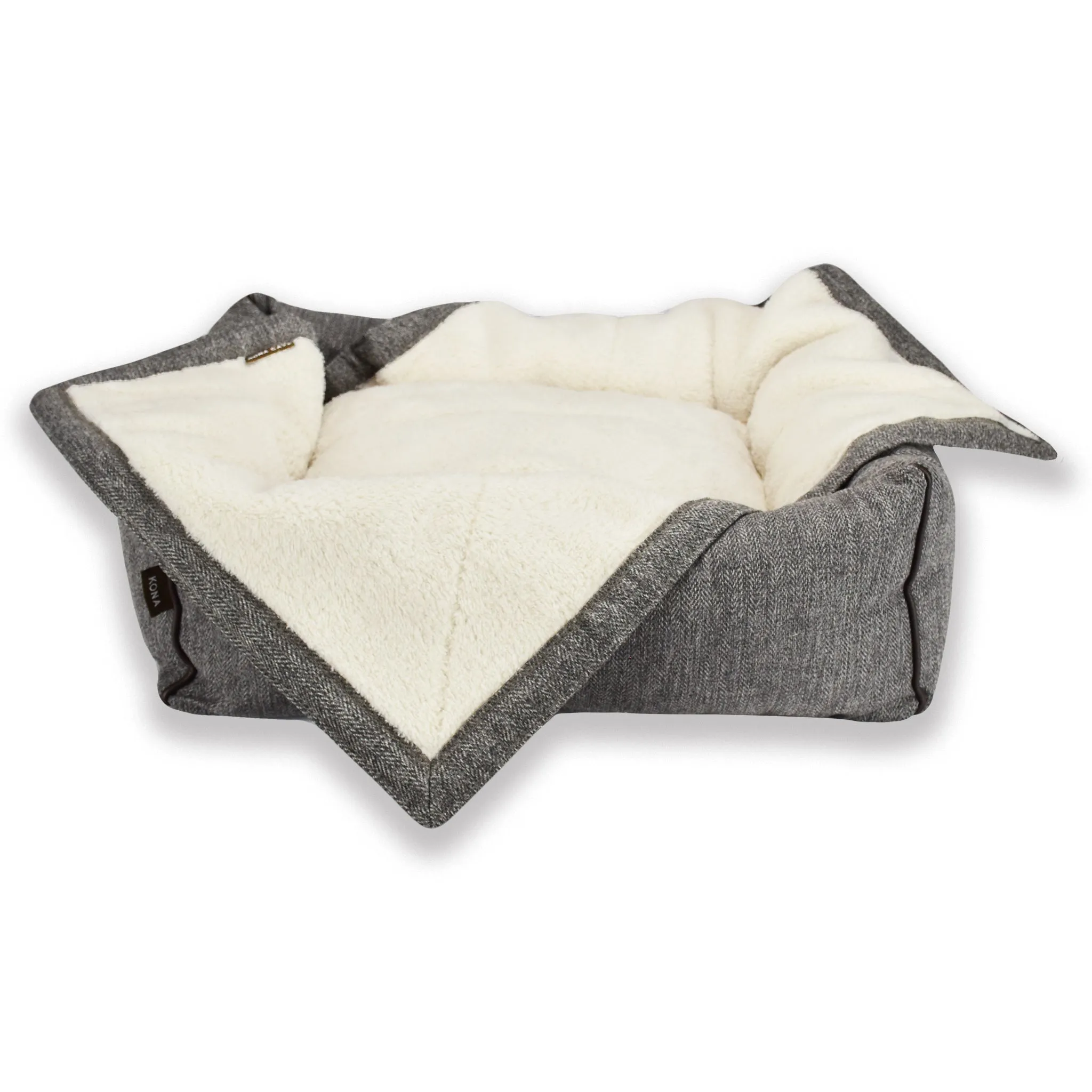 Weighted Blanket - Grey Herringbone