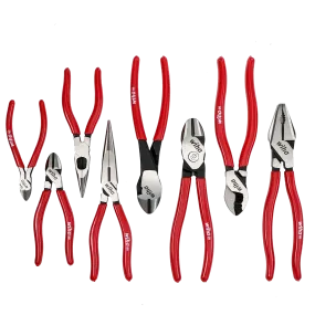 Wiha 34682 8 Piece Classic Grip Pliers and Cutters Tray Set