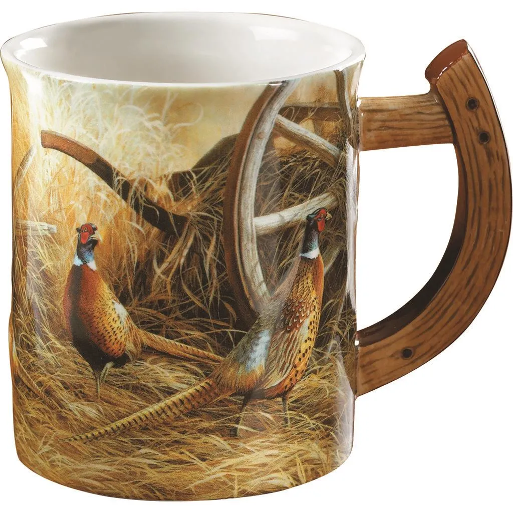 Wild Wings Sculpted Mug Autumn Glow Pheasants