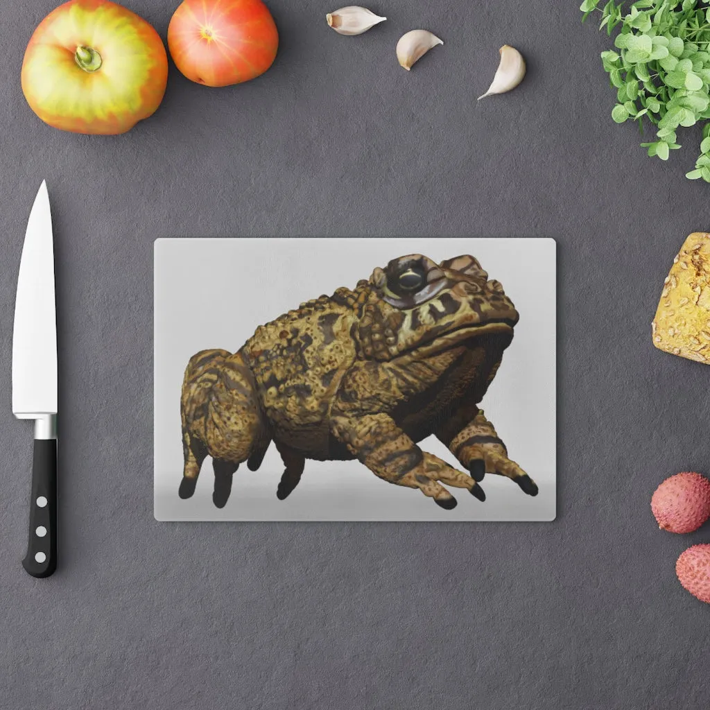 Yellow Toad Cutting Board