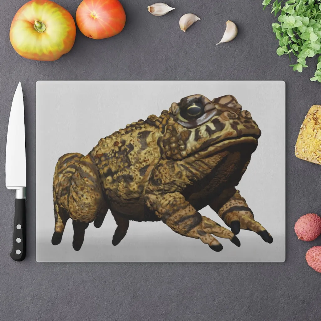 Yellow Toad Cutting Board