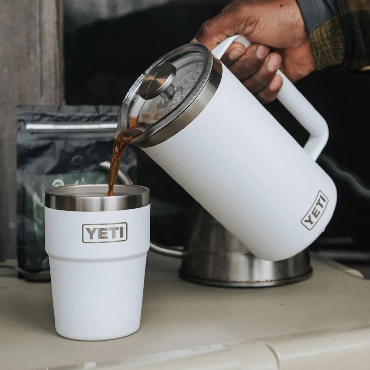 YETI 34 oz. French Press, White