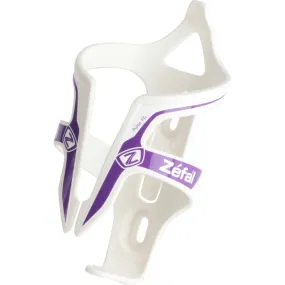 Zefal Pulse Fiber Glass Bottle Cage-White/Purple